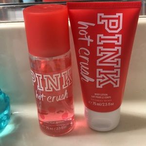 PINK BODY MIST AND LOTION